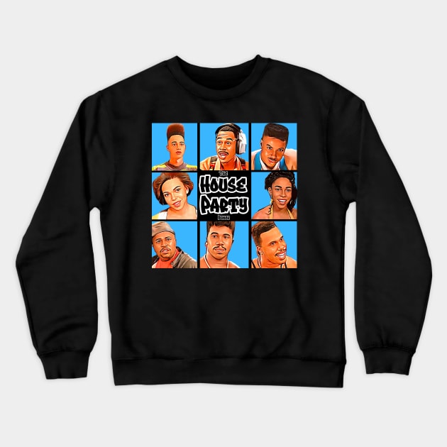 The House Party Bunch Crewneck Sweatshirt by M.I.M.P.